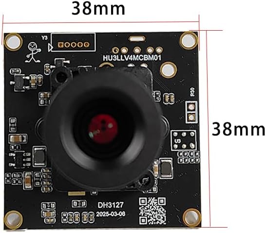 OS04A10 2560x1440 4MP HD Low Illumination USB Camera Module Fixed Focus UVC no-Drive Protocol 30fps M16 Black Light Lens