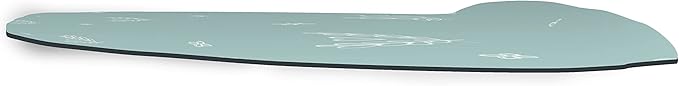 Ergonomic Mouse Pad with Wrist Rest Digital Printed Mouse Mat for Tendon Sheath Problems Non-Slip Base for Office and Home Size: 20 x 23 cm