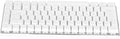 Wired Hanical Keyboard 82 Keys Gaming Office Accessory with Backlight Ions - Silver e (#1)