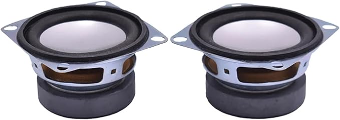 2pcs 2 Inch Computer Speakers 52MM 4 Ohm 3W Full Range Portable Audio Speaker Unit Treble Mediant Bass Loudspeaker