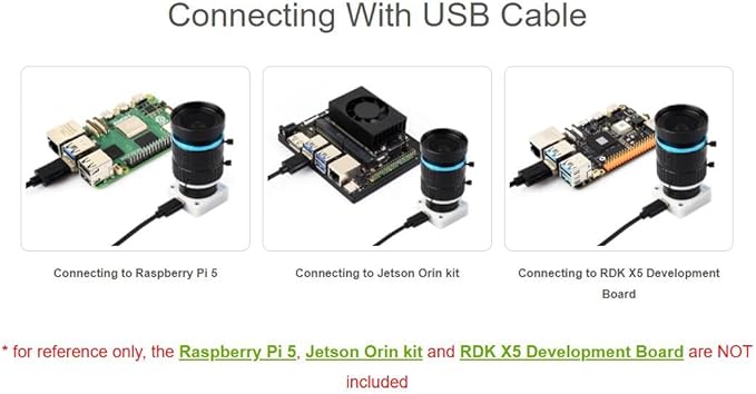 IMX577 12MP USB Camera (B) 3840 × 3024 Resolution Plug and Play 12MP high-Resolution USB2.0 Type-C Port Supports C/CS Lenses