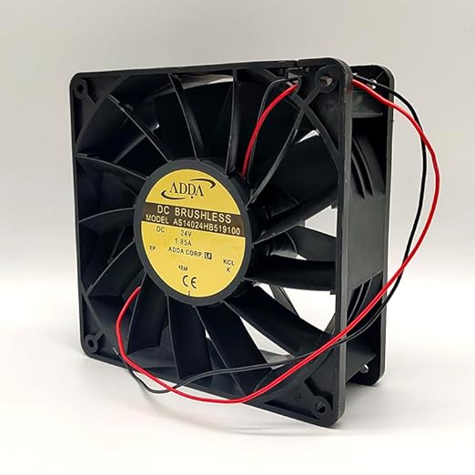 High-Performance 24V 1.85A 140mm AS14024HB519100 Variable Frequency Cooling Fan for Laptops and Electronics