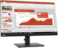 Lenovo ThinkVision T24i-20 23.8 Full HD WLED LCD Monitor - 16:9 - Raven Black