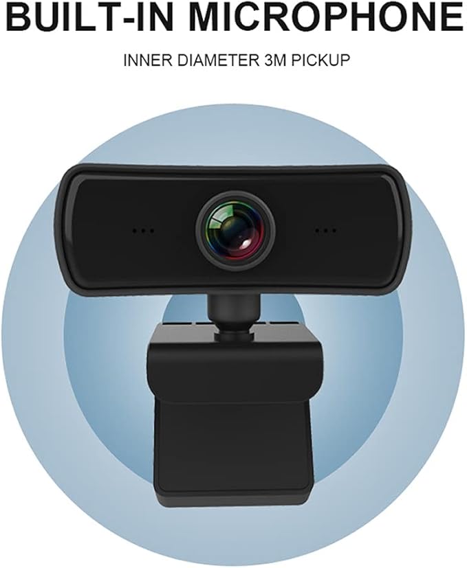 2K 2040 * 1080P Webcam Computer PC WebCamera Microphone Rotatable Cameras Live Broadcast Video Calling Conference Work