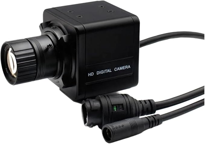 Mini Camera 8MP CMOS Security POE H265 with 25mm Fixed CS Lens P2P IP POE48V Industrial Camera