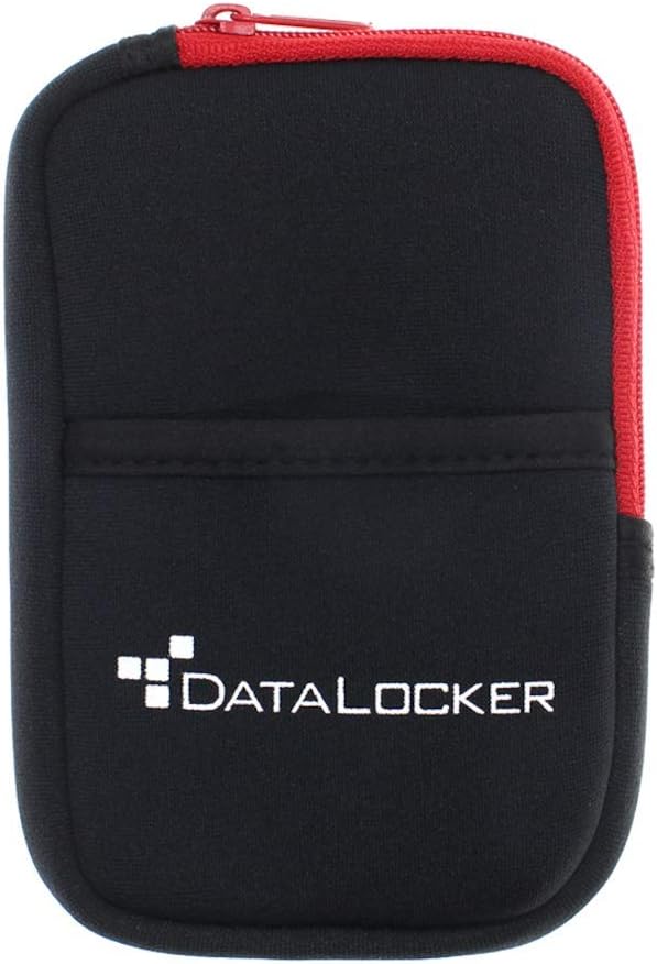 DataLocker DL4 FE 1 TB Password Protected Hardware Encrypted HDD Easy Screen Guided Use AES 256 IP64 Dust TAA Compliant Trusted Supply Chain OS Independent USB-C/USB-A