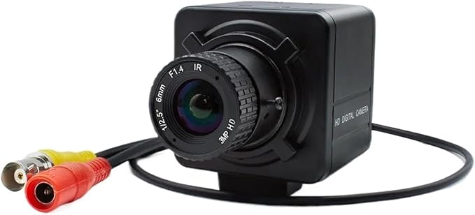5MP AHD Digital All Full HD Camera 1 6mm F1 CS Mount Lens Metal Security Industrial Video Mini Analog Camera