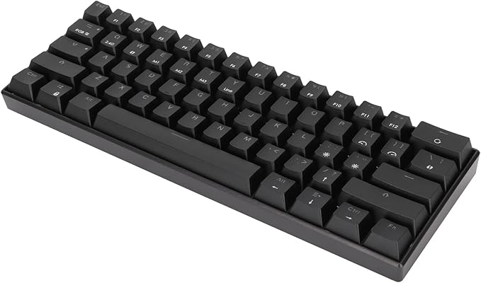 SUNGOOYUE READSON Portable Mechanical Gaming Keyboard RGB Connection for Computer (Red Switch)