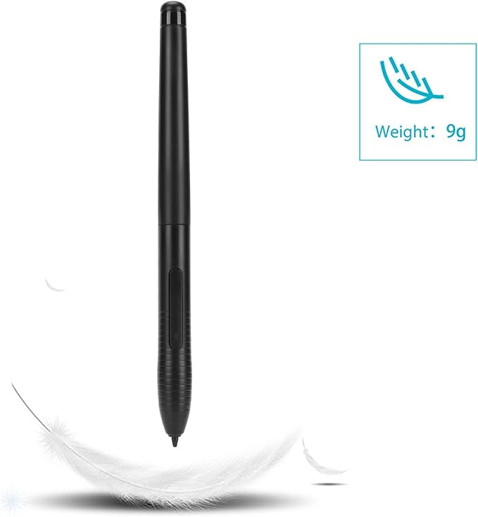 Battery Pen PW201 Portable Graphic Tablet Pen 5080LPI 4096 Pressure High Sensitivity Digital Tablet for HST640 H610PROV2 HC16