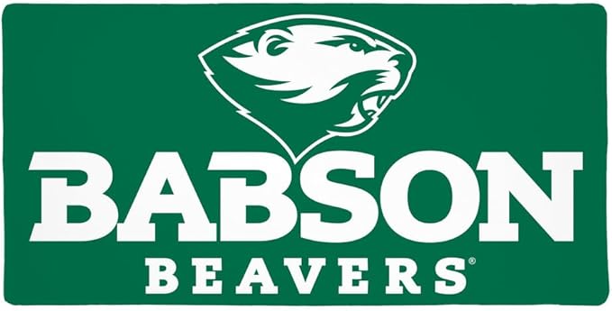 Babson College Primary Logo Large Gaming Mouse Pad Desk Mat with Stitched Edges Non-Slip Base for Gamer Home and Office 31.5 x 15.7