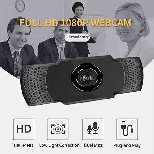 Computer Camera USB Genuine 1080P Webcam Camera Digital Web Cam with Mic for Laptop Desktop Widescreen pc (Color : 720P)