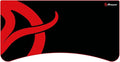 Arozzi Arena Gaming Desk Mat Full Surface Custom DeskPad Interchangeable Water Resistant &amp Washable Computer Desk Mouse Pad with Stitched Edges (Black)