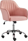 Adjustable Office Computer Chair with Armrest Adjustable Chair Pink Computer Gamer Chair Office Furniture
