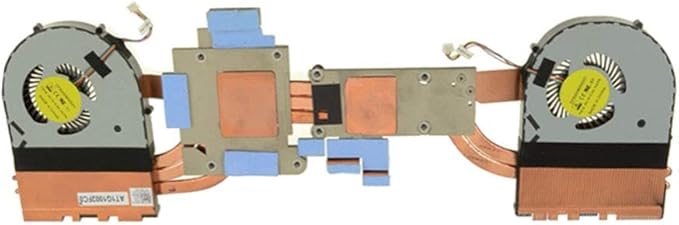 New Laptop Heatsink&ampFan for Alienware 17 R2 R3 AT1G1002FC0 DFS200805000T FG7A FG79 09634N 9634N