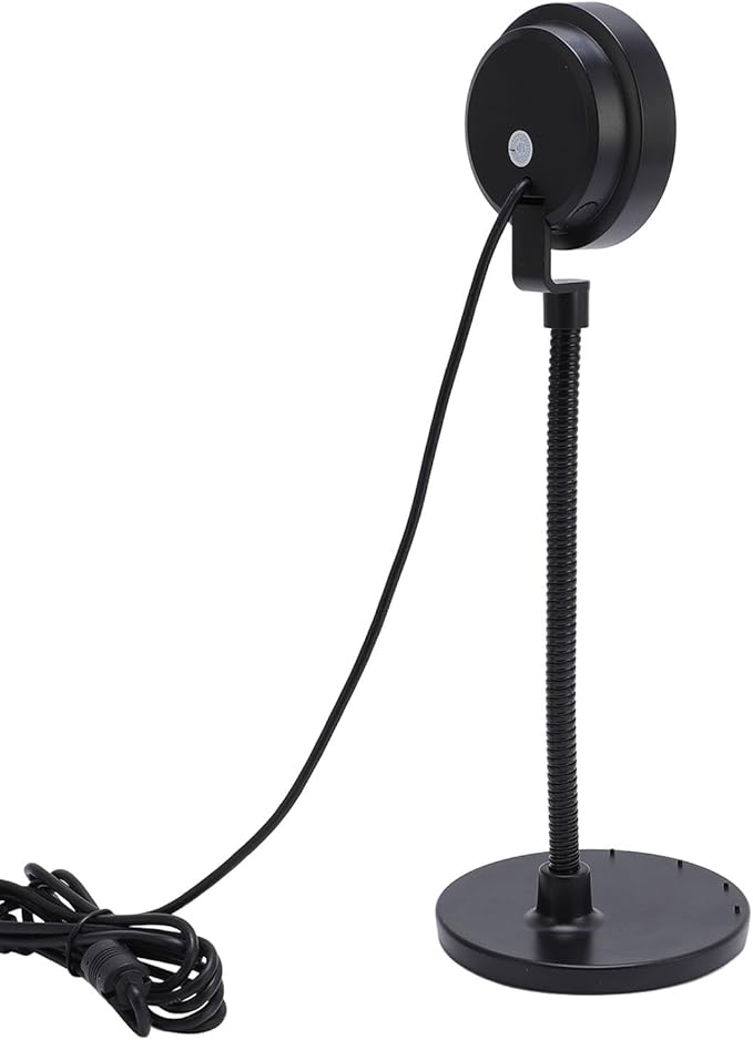 Webcam with Light 5MP Autofocus USB Web Cam with Built in Mic HD Fill Light Bendable Rod for Streaming and Online Learning