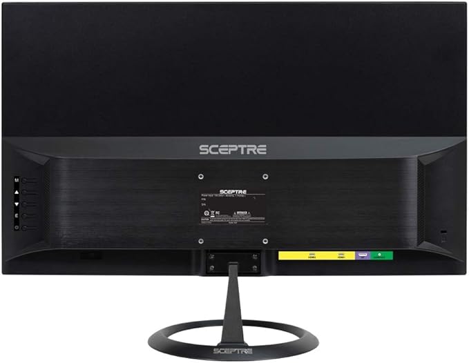 Sceptre 25 165Hz 144Hz 1ms Pro Slim LED Monitor AMD Freesync 2X HDMI 1X DisplayPort Build-In Speakers Metal Black 2019 (E258B-1658A)