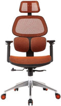 Office Chair Gaming Chair Computer Chair Executive Office Chair - High Back Office Chair with Footrest and Thick Padding - Reclining Computer Chair with Ergonomic Segmented Back Black (Colo
