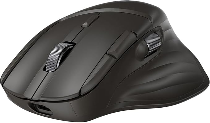 HP Ultra-Fast-Scroll Wireless Mouse 785M (B8YX4AA) - Multi Surface - Wireless - 32.81 ft - Bluetooth/Radio Frequency - 2.40 GHz - Rechargeable - Black - USB Type A - 6000 dpi - Scroll Wheel - 6 Button
