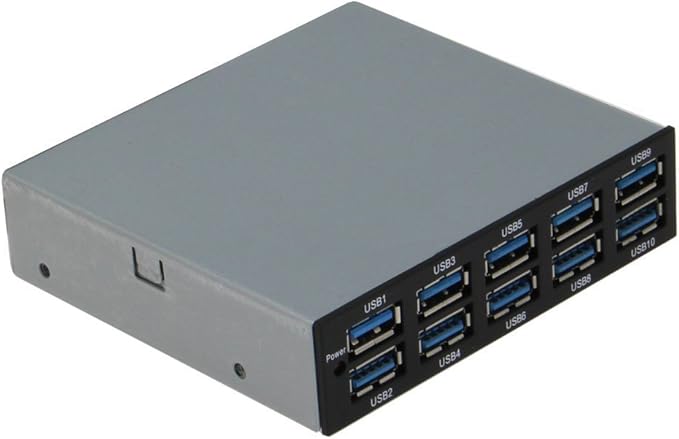 SEDNA - Internal 10 Port USB 3.0 Hub (Floppy Bay)