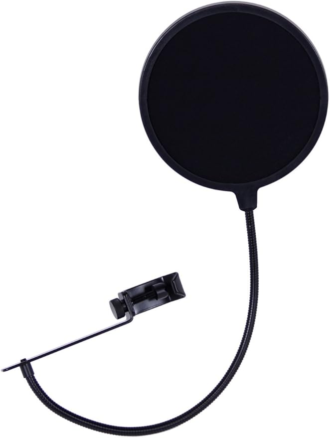Audio-Technica AT2005USB Cardioid Dynamic USB/XLR Microphone Bundle with Pop Filter XLR Cable USB Cable and Austin Bazaar Polishing Cloth Black