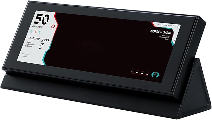 Lightweight 4.6inch Display for PC Desktop Computer Secondary Screen CPU GPU Monitor Accessories Multimedia