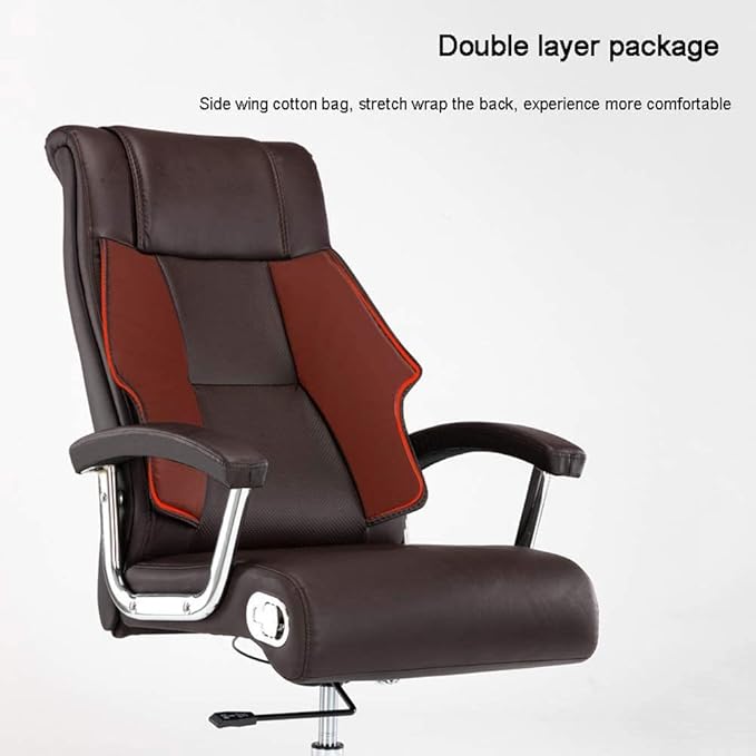 Office Chair Gaming Chair Computer Chair Executive Adjustable Office Chair Ergonomic Computer Chair with Layered Memory Foam Pillows (Color : D)
