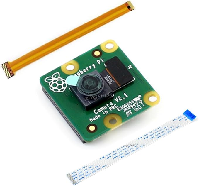 RPi Camera V2 Kit for Raspberry Pi Official Module 8-megapixel Sensor 3280×2464 1080p V2.1 for Raspberry Pi 5 4 3 Model B B+ Zero CM3/3+/4 Jetson Nano VisionFive2