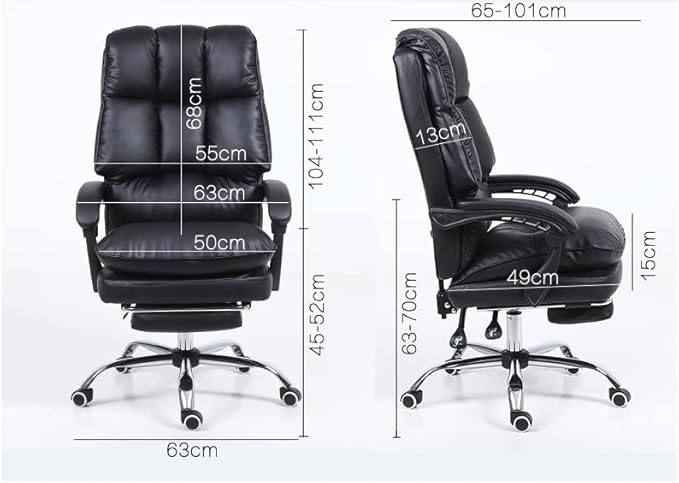 Gaming chair  Office Chair Gaming Chair Desk Chair Swivel Office Chair Recliner Work Chair High Back Computer Desk Chair Ergonomic for Home Living Study Meeting Room Computer Chair Home Office Desk C