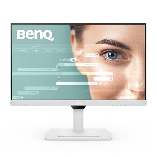 BenQ GW2790QT Productivity Monitor 27 1440p | IPS| Eye-Care Tech | 99% sRGB | Brightness Intelligence Gen2 | Noise-Cancelling Mic &amp Speakers | Ergonomic | USB-C (65W) | USB Hub | DaisyChain | Whi