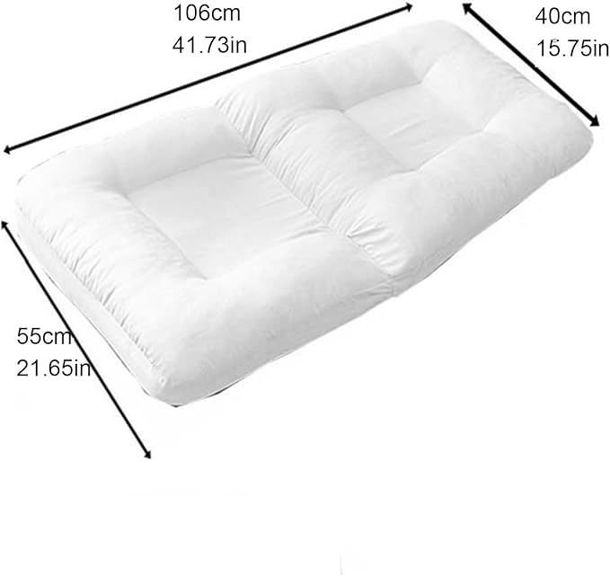 Floor Chair Folding Sofa Adjustable Positions Padded Lazy Sofa with Pillow Back Support Floor Gaming Chair for Reading Bedroom(Yellow)