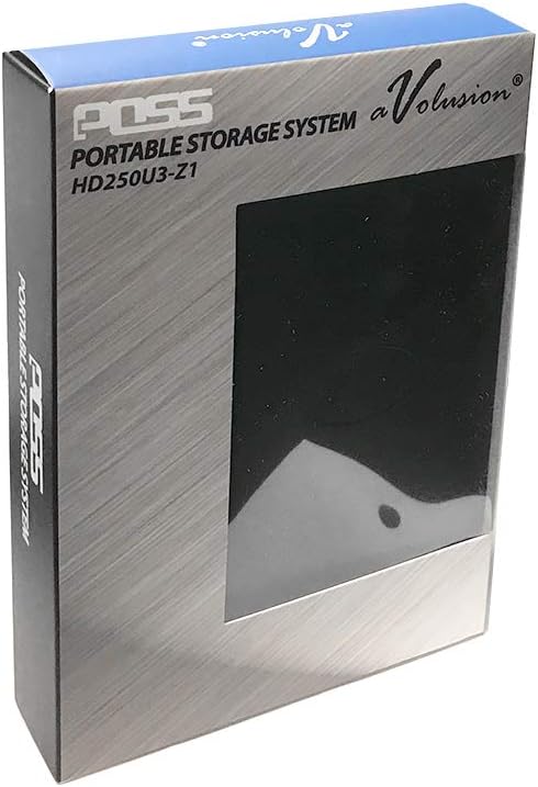 Avolusion 1TB USB 3.0 Portable External Gaming Hard Drive (for PS4 Pre-Formatted) HD250U3-Z1
