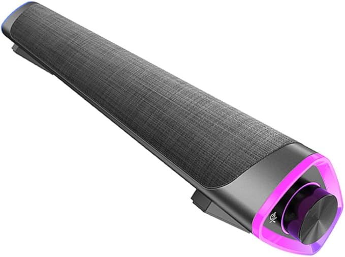 Mikikit Soundbar for Dual Horns Design Immersive Experience Compact Audio Speaker Smart Soundbar