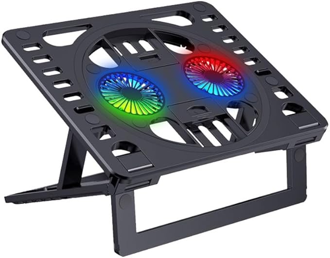 Desktop Laptop Cooling Fan Aluminum Alloy Bracket Portable Folding
