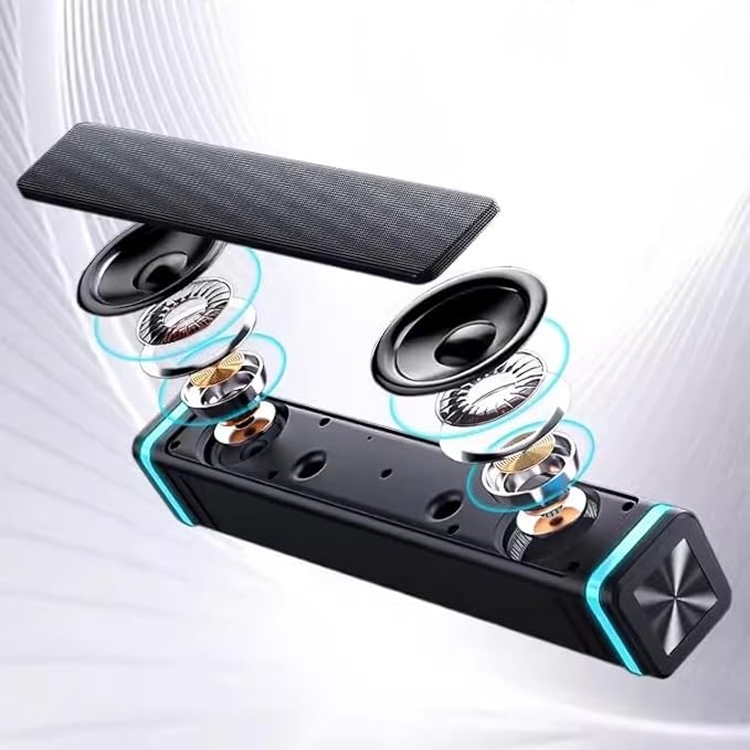 Computer Audio Desktop Home Desktop Small Speaker Laptop Wired Strip Type