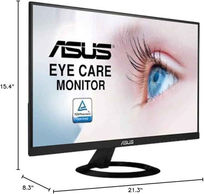 ASUS VZ249HE 24” Full HD 1080p IPS Eye Care Monitor with HDMI and VGA