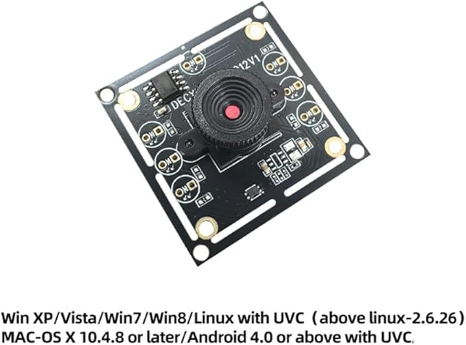 New 5Pcs 100 Degree Camera Module 1MP OV9732 1280x720 USB Free Driver Manual Focus with 2 Meter Cable for WinXP/7/8/10