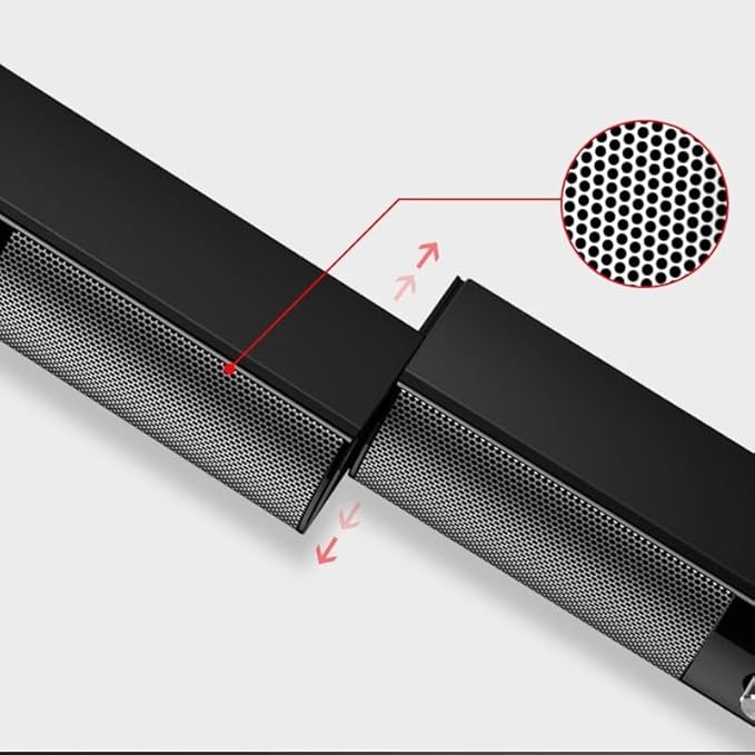 Multimedia Desktop Computer Speaker Home Laptop Wired Mini with Microphone Heavy Subwoofer