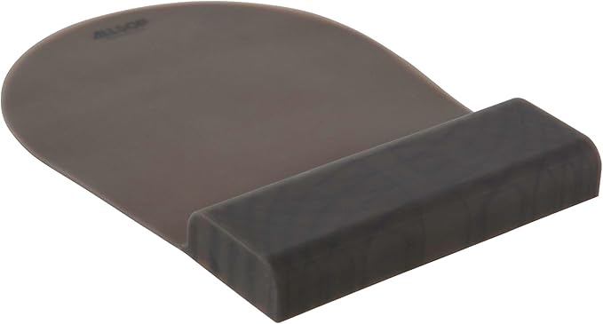 Allsop ErgoFlex Mouse Pad with Silicone Grid Wrist Support - Black (31879)