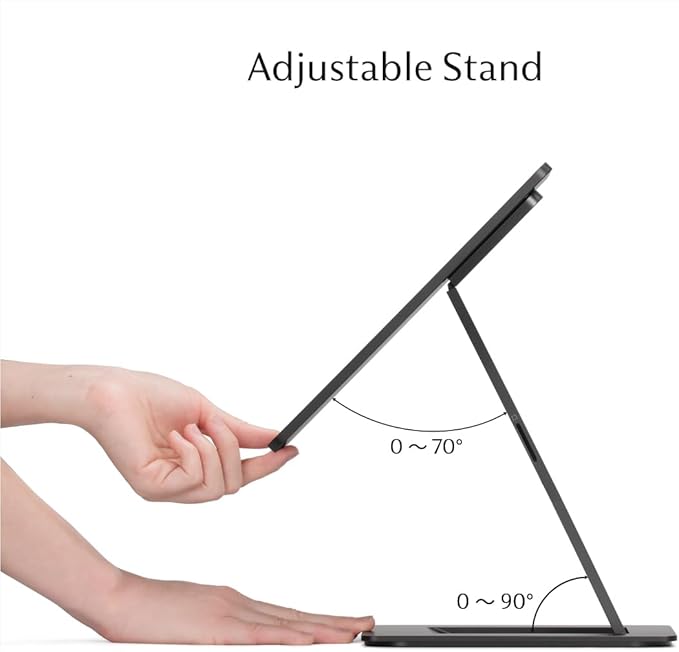 SOTSU FlipAction Elite 16 Portable Monitor | 4K |Super Compact | Pivot Rotate | 3840x2400 DCI P3 | 60Hz | 450 Nits | Full Metal CNC | Perfect Match for Mac and Windows (Space Black)