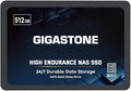 Gigastone 【NAS Certified】 High Endurance 512GB SSD for Gaming/PC/Laptop/NAS SSD TLC 24/7 Reliable 2.5 SATA Internal Solid State Drives RAID Data Storage 2.5 inches SATA 3.0