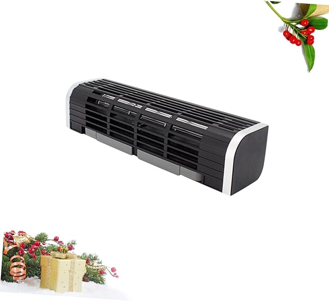 Tofficu USB Laptop Cooler with Adjustable Fan Portable Desktop Cooling Rack and Holder for Notebook Silent Design USB Powered Compact Black