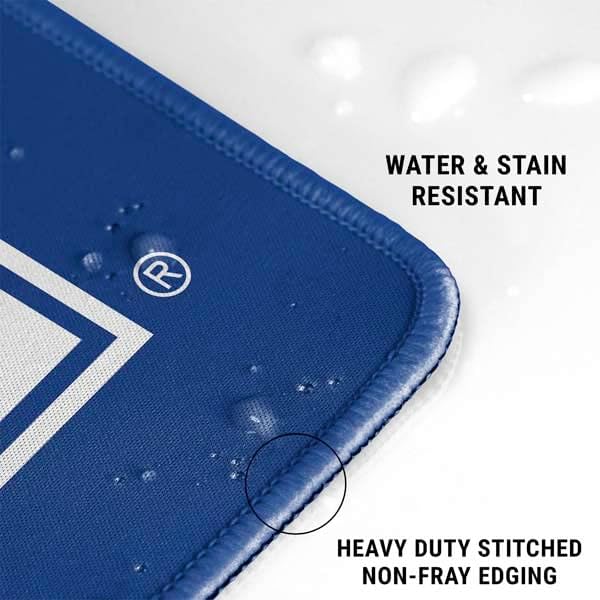 Skinit Medium Gaming Mouse Pad - Officially Licensed UK Kentucky Design with Stitched Edges Waterproof Non-Slip Rubber Base Desk Mat for Keyboard &amp Mouse 17.7 x 15.75 inches