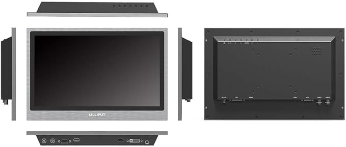 LILLIPUT 13.3 TK1330-NP/C/T Full HD HDMI Monitor with capacitive Touch FunctionOption for Open Frame Install kit and VESA Mount