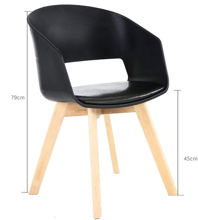 Gaming Chair Office Chair -Nordic Fashion Fabric Chair Solid Wood Simple Personality Casual Creative Cafe Dining Chair Office Computer Chair