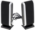 USB2.0 Wired Power Speaker Stereo 3.5mm Audio Jack PC Laptop for Notebook Desktop Computer Headset