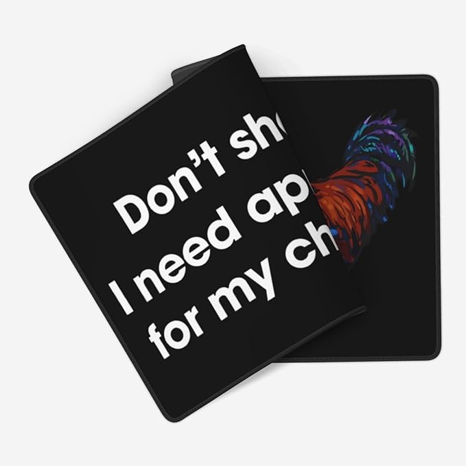 Chicken XL Mouse Pad Gaming Mouse Pad 35.4 X 15.7 Non-Slip Desk Mat with Stitched Edges for Computer &amp Laptop