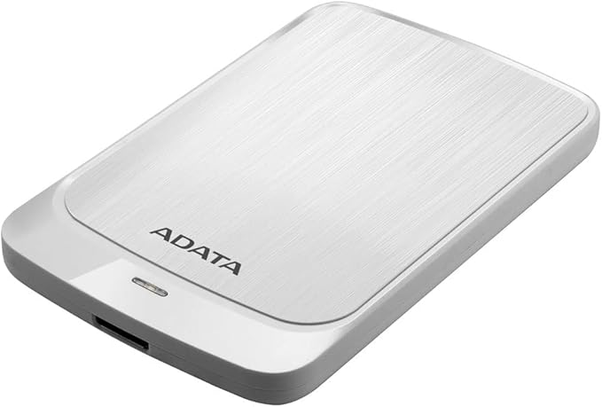 ADATA HV320-2TB External Hard Drive with USB 3.2 Gen.1 White