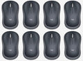 Logitech M185 Wireless Mouse Pack of 8 – Multi-Pack for Schools Businesses and Home Offices