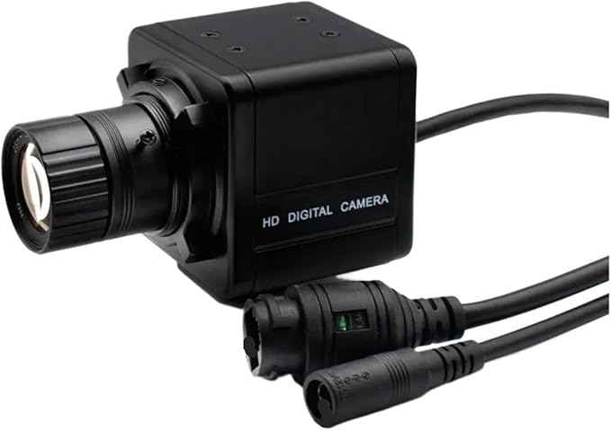 Mini Camera 8MP CMOS Security POE H265 with 25mm Fixed CS Lens P2P IP POE48V Industrial Camera