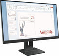 Lenovo ThinkVision E24-40 24 Class Full HD LED Monitor - 16:9 - Raven Black